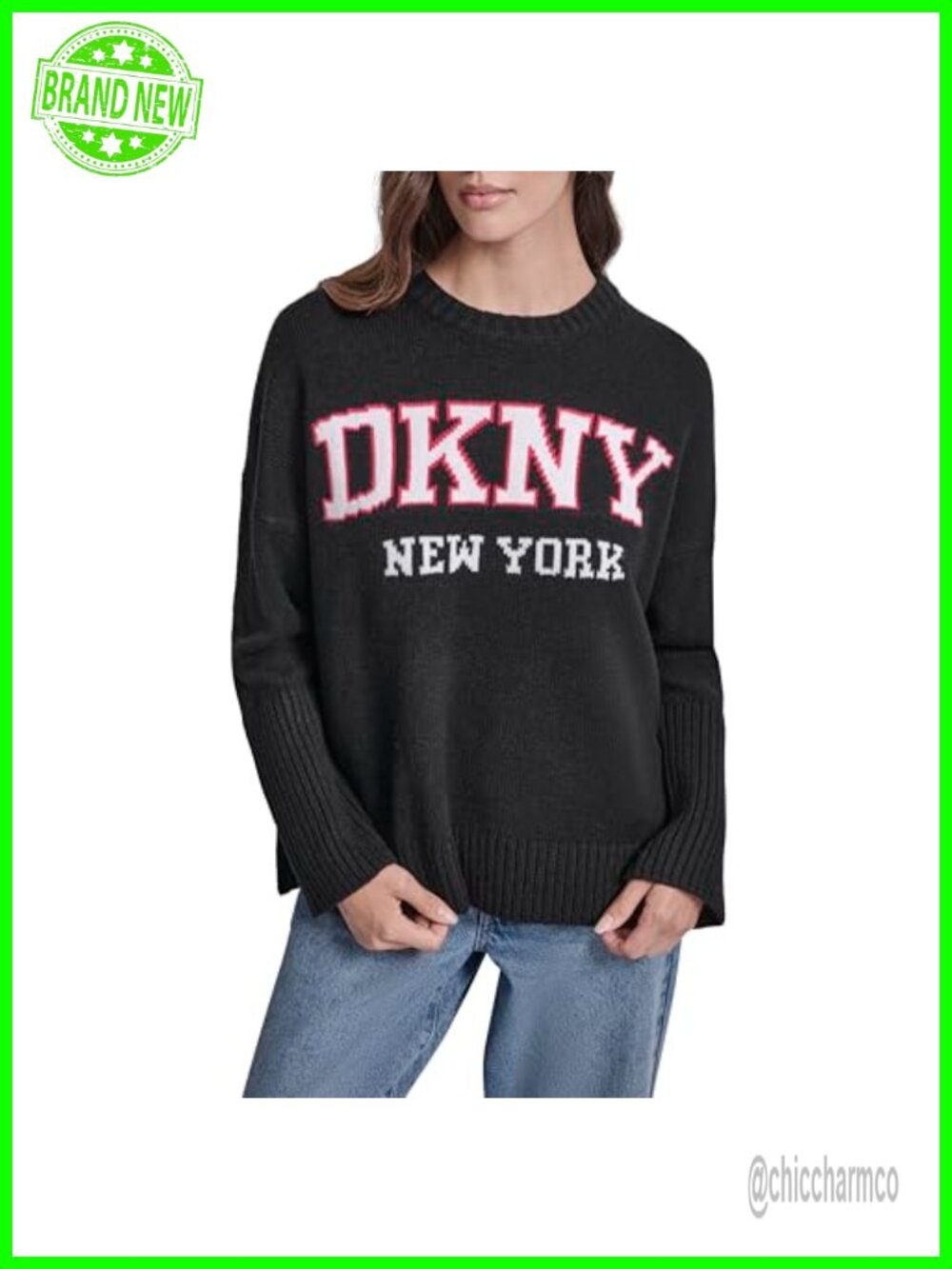 DKNY Athletic Fit Logo Pullover Sweater Sleeveless